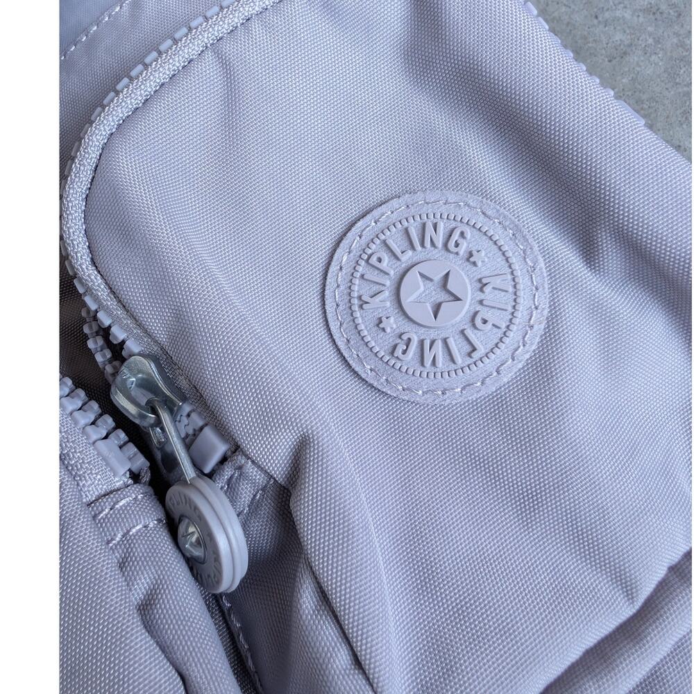 KIPLING Lovebug Mini Backpack Monkey Keychain Dov… - image 5